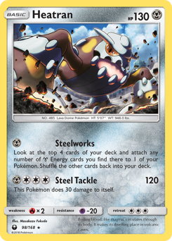 Heatran #98 Heatran - Celestial Storm - #98 - Pokemon TCG card