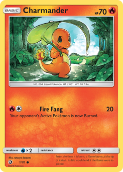 Charmander #1 Charmander - Dragon Majesty - #1 - Pokemon TCG card