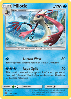 Milotic #29 Milotic - Dragon Majesty - #29 - Pokemon TCG card