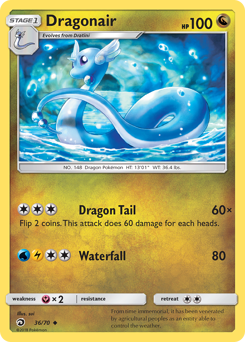 Dragonair #36 Dragonair - Dragon Majesty - #36 - Pokemon TCG card
