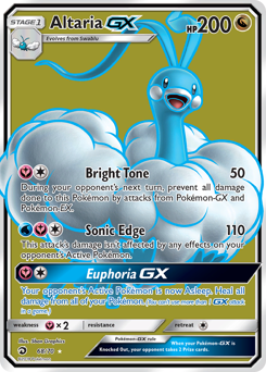 Altaria-GX #68 Altaria-GX - Dragon Majesty - #68 - Pokemon TCG card