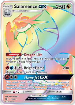 Salamence-GX #73 Salamence-GX - Dragon Majesty - #73 - Pokemon TCG card