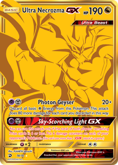 Ultra Necrozma-GX - Dragon Majesty - #78 - Pokemon TCG card