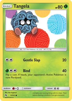 Tangela - Lost Thunder - #1 - Pokemon TCG card