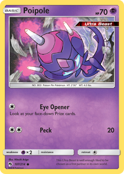 Poipole #107 Poipole - Lost Thunder - #107 - Pokemon TCG card