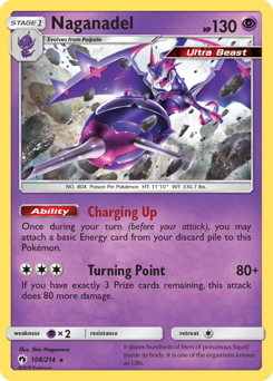 Naganadel #108 Naganadel - Lost Thunder - #108 - Pokemon TCG card