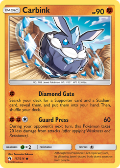 Carbink - Lost Thunder - #117 - Pokemon TCG card
