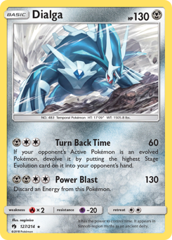 Dialga - Lost Thunder - #127 - Pokemon TCG card