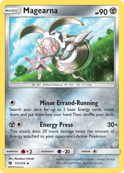 Magearna #131 Magearna - Lost Thunder - #131 - Pokemon TCG card