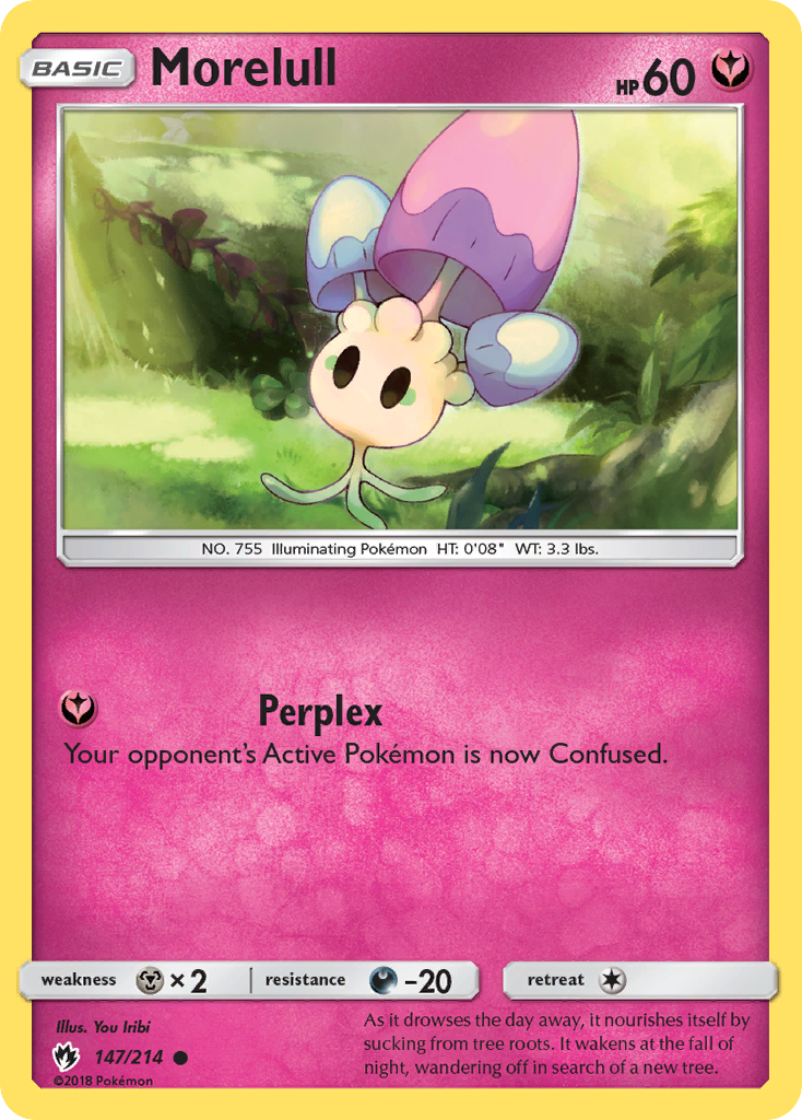 Morelull - Lost Thunder - #147 - Pokemon TCG card