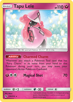 Tapu Lele - Lost Thunder - #150 - Pokemon TCG card