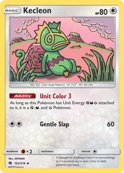 Kecleon #162 Kecleon - Lost Thunder - #162 - Pokemon TCG card