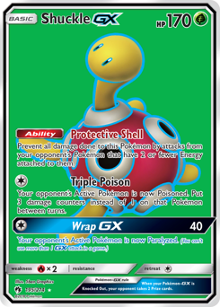 Shuckle-GX - Lost Thunder - #195 - Pokemon TCG card