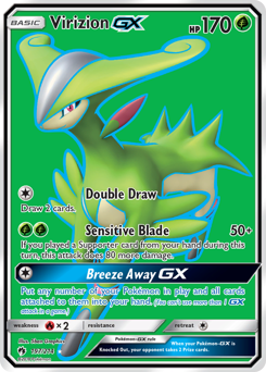 Virizion-GX - Lost Thunder - #197 - Pokemon TCG card
