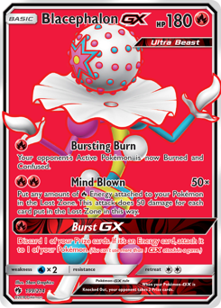 Blacephalon-GX - Lost Thunder - #199 - Pokemon TCG card