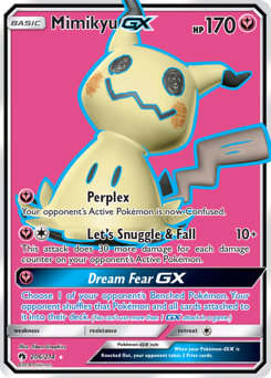 Mimikyu-GX - Lost Thunder - #206 - Pokemon TCG card