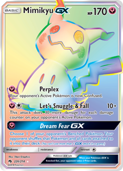 Mimikyu-GX - Lost Thunder - #226 - Pokemon TCG card