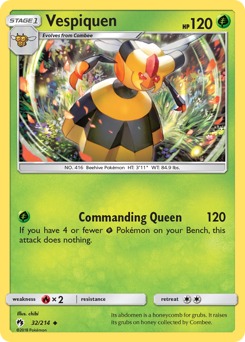 Vespiquen #32 Vespiquen - Lost Thunder - #32 - Pokemon TCG card