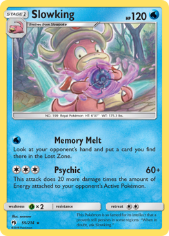 Slowking #55 Slowking - Lost Thunder - #55 - Pokemon TCG card