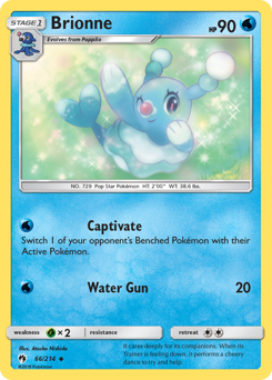 Brionne #66 Brionne - Lost Thunder - #66 - Pokemon TCG card