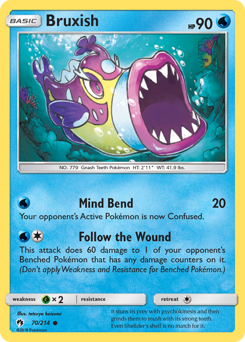 Bruxish - Lost Thunder - #70 - Pokemon TCG card