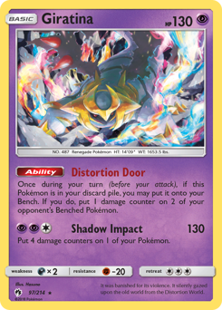 Giratina - Lost Thunder - #97 - Pokemon TCG card