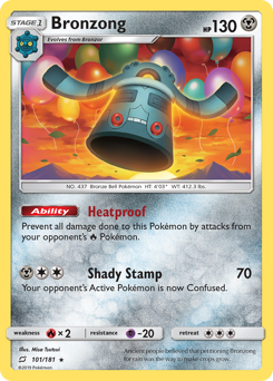 Bronzong #101 Bronzong - Team Up - #101 - Pokemon TCG card