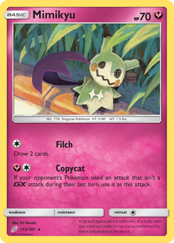 Mimikyu #112 Mimikyu - Team Up - #112 - Pokemon TCG card