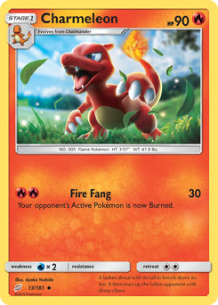 Charmeleon - Team Up - #13 - Pokemon TCG card