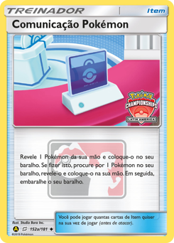 Pokémon Communication - Team Up - #152a - Pokemon TCG card