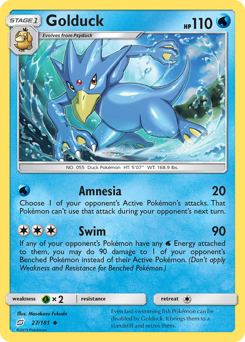 Golduck #27 Golduck - Team Up - #27 - Pokemon TCG card