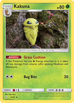Kakuna #4 Kakuna - Team Up - #4 - Pokemon TCG card