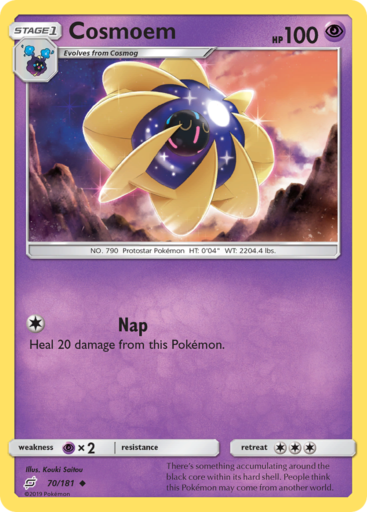 Cosmoem - Team Up - #70 - Pokemon TCG card