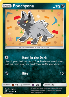 Poochyena #86 Poochyena - Team Up - #86 - Pokemon TCG card