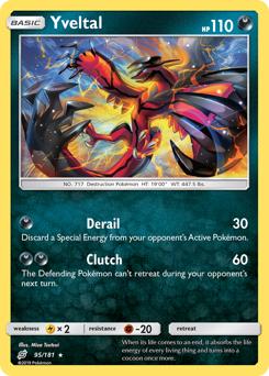 Yveltal - Team Up - #95 - Pokemon TCG card
