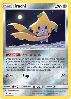 Jirachi #99 Jirachi - Team Up - #99 - Pokemon TCG card