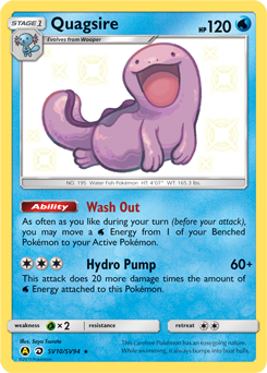 Quagsire - Hidden Fates Shiny Vault - #SV10 - Pokemon TCG card