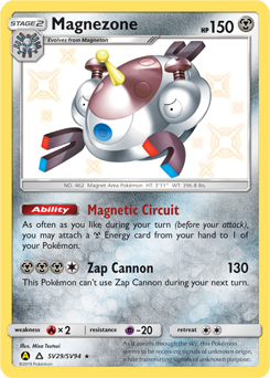 Magnezone - Hidden Fates Shiny Vault - #SV29 - Pokemon TCG card