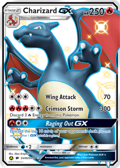 Charizard-GX #SV49 Charizard-GX - Hidden Fates Shiny Vault - #SV49 - Pokemon TCG card