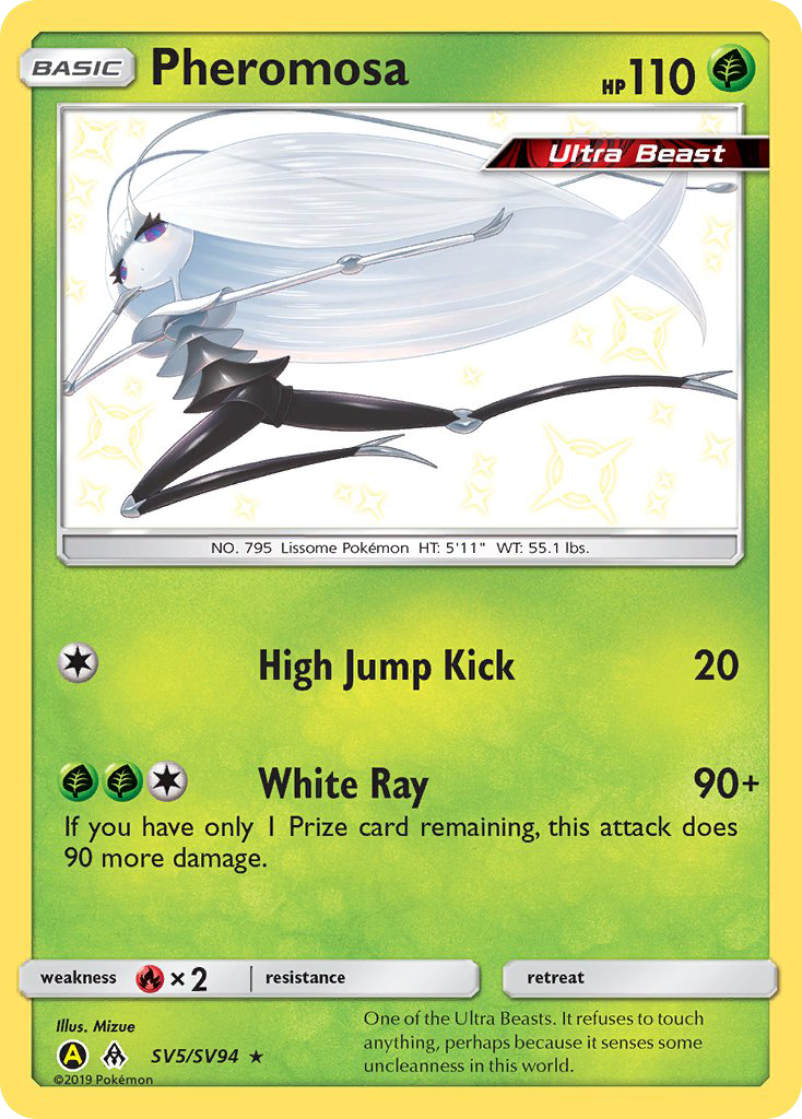 Pheromosa - Hidden Fates Shiny Vault - #SV5 - Pokemon TCG card