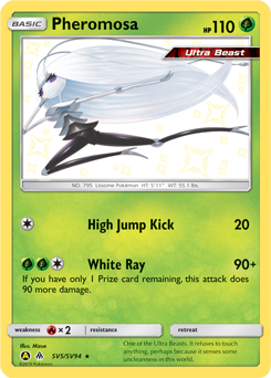 Pheromosa #SV5 Pheromosa - Hidden Fates Shiny Vault - #SV5 - Pokemon TCG card