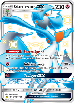 Gardevoir-GX - Hidden Fates Shiny Vault - #SV75 - Pokemon TCG card