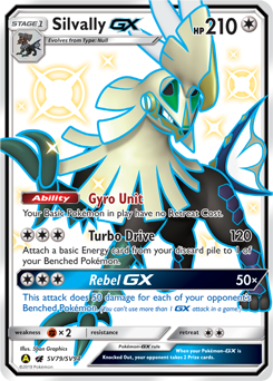 Silvally-GX - Hidden Fates Shiny Vault - #SV79 - Pokemon TCG card