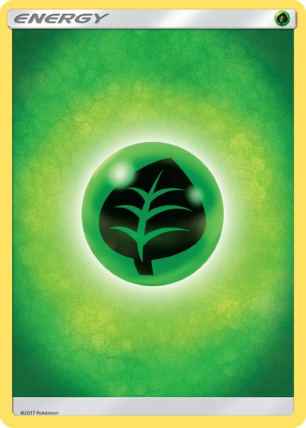 Grass Energy - Sun & Moon: Energy (2017) - #grass - Pokemon TCG card