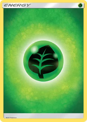 Grass Energy - Sun & Moon: Energy (2017) - #grass - Pokemon TCG card