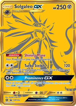 Solgaleo-GX #SM104a Solgaleo-GX - SM Black Star Promos - #SM104a - Pokemon TCG card