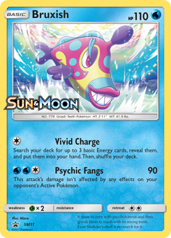 Bruxish - SM Black Star Promos - #SM11 - Pokemon TCG card