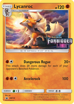 Lycanroc #SM118 Lycanroc - SM Black Star Promos - #SM118 - Pokemon TCG card