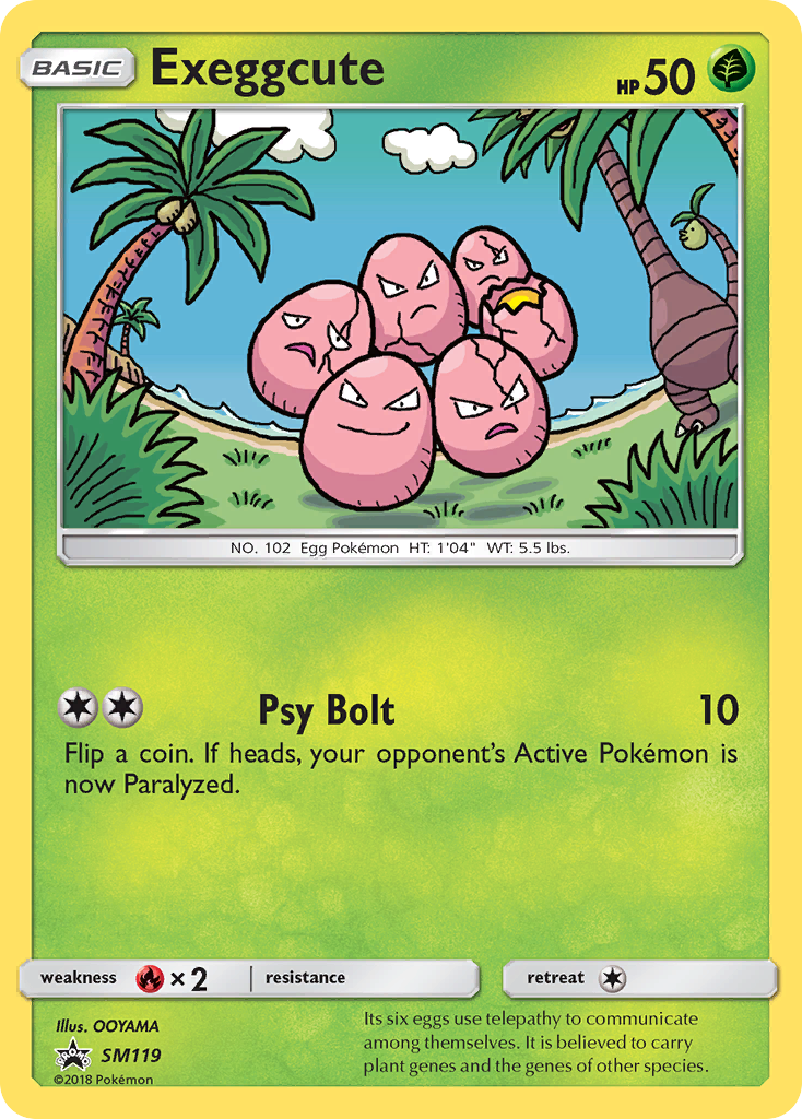 Exeggcute - SM Black Star Promos - #SM119 - Pokemon TCG card