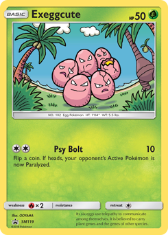 Exeggcute - SM Black Star Promos - #SM119 - Pokemon TCG card